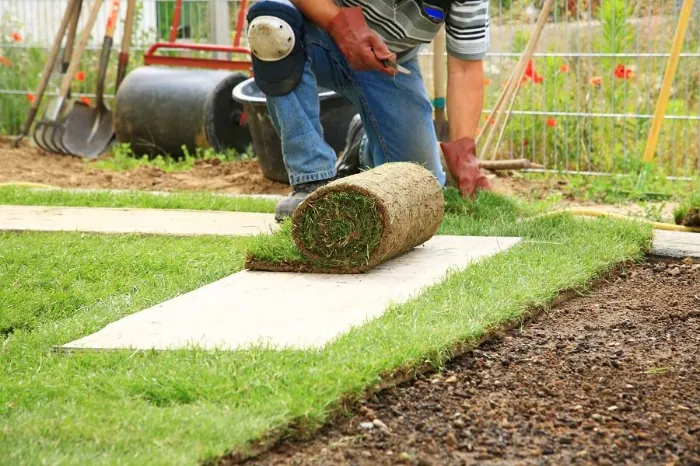 How to lay sod over existing lawn in Sandy Springs, GA